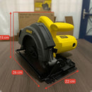 Serra Circular Elétrica C Guia Laser  Madeira Ferro Azulejos