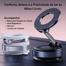 Suporte Magnético Veicular Para Celular, Articulado, Sucção